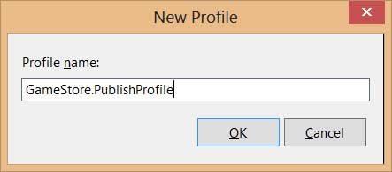 Создание нового профиля при развертывании