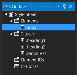Окно CSS Outline