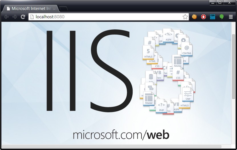 Запуск сайта Default Web Site