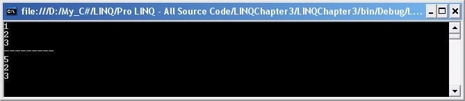 Изменение результатов LINQ-запроса между перечислениями