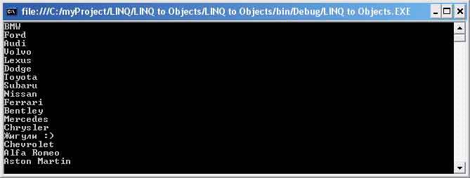 Вызов LINQ-операции ThenByDescending