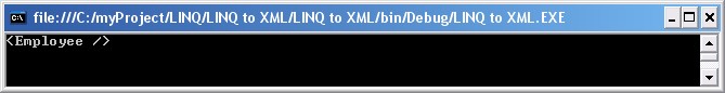 Создание XML-объявлния посредством LINQ to XML