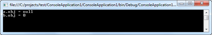 Оператор default