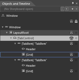 Диспетчеры компоновки для TabItem