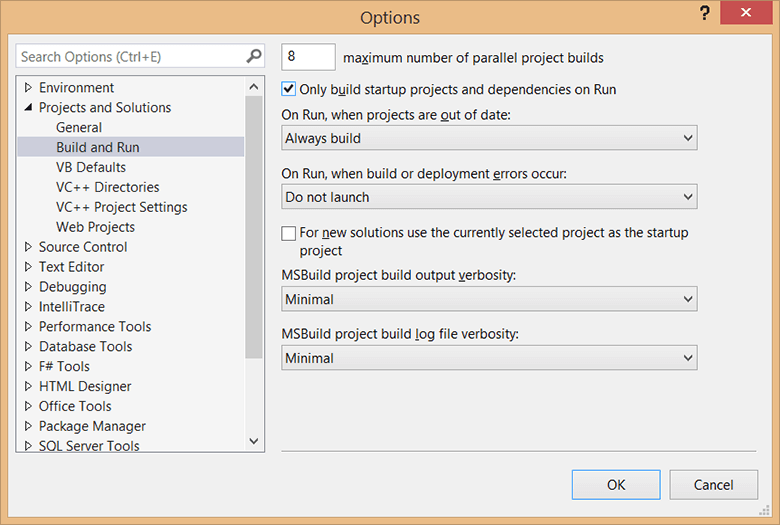 Настройка Build and Run