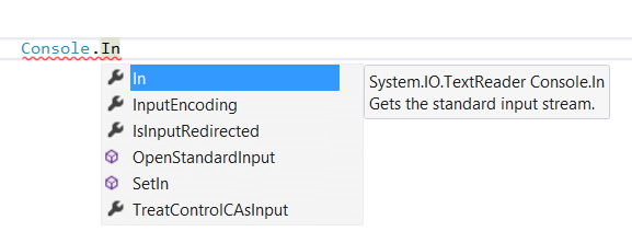 Поиск по части слова с помощью IntelliSense