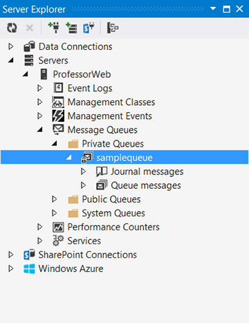 Узел Message Queues