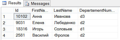 Сортировка с помощью предложения ORDER BY