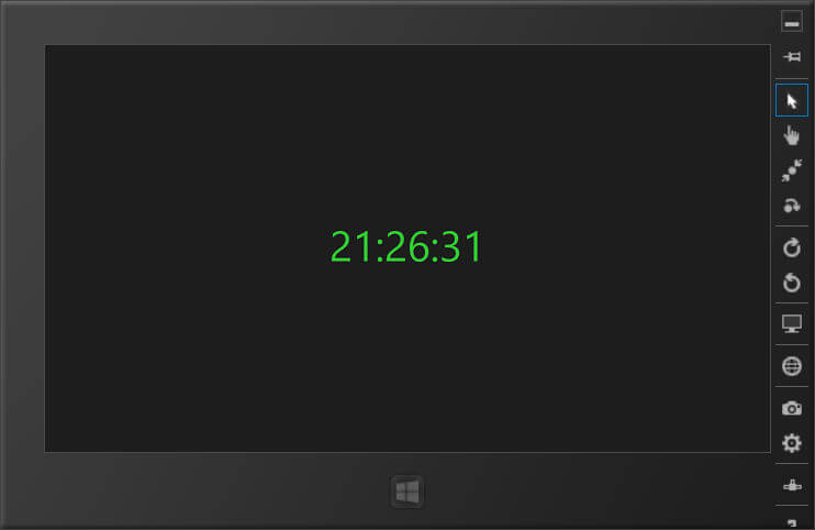 Создание часов в Windows Runtime